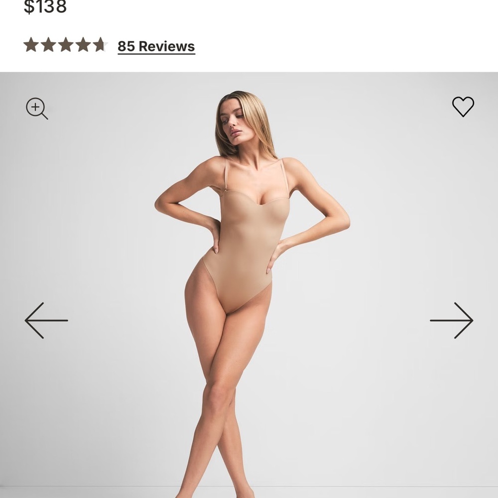 SKIMS Sculpting Bodysuit in Nude